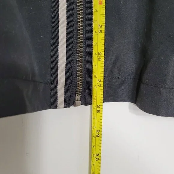 Mexx Original Men's Classic Black Zip Up Long Sleeve Casual Jacket Spring Medium - Picture 10 of 11